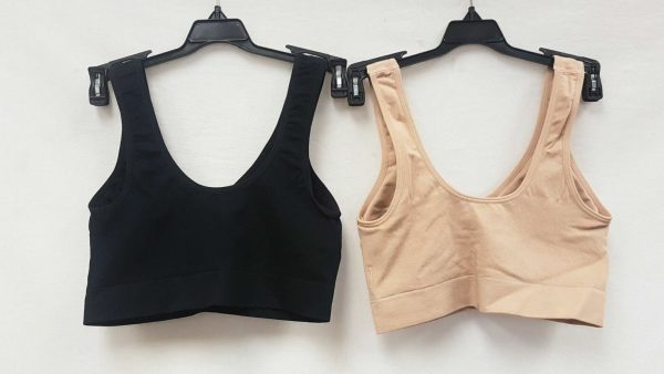 LOT OF 2 Rhonda Shear 9206 Seamless Moisture Wicking Ahh Bra - CHOOSE COLOR PACK For Cheap