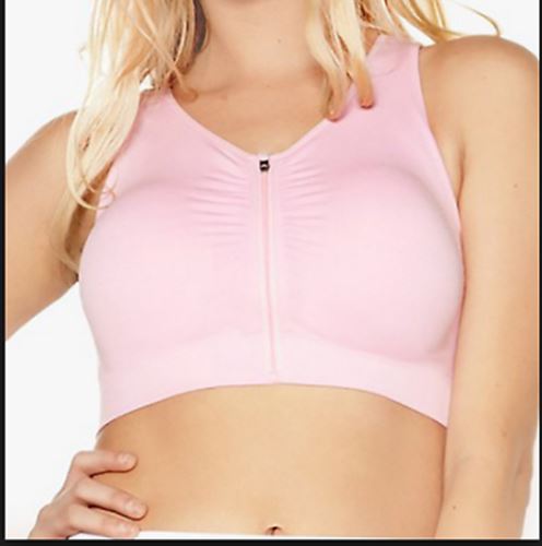 Rhonda 1612 Shear Seamless Zip Front Comfort Bra (1 Bra Only)Choose Color & Size on Sale