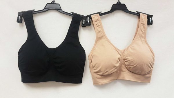 LOT OF 2 Rhonda Shear 9206 Seamless Moisture Wicking Ahh Bra - CHOOSE COLOR PACK For Cheap