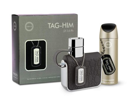 Armaf Tag Him Pour Homme Edt 100ml Gift Set + Deo Spray Online