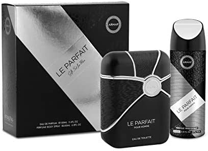 Armaf Le Parfait Pour Homme Edt 100ml Gift Set + Body Spray Online Hot Sale