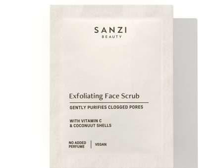 SAMPLE: EXFOLIATING FACE SCRUB Online now