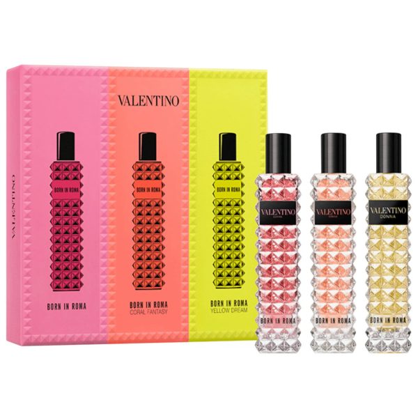 Donna Born in Roma Travel Spray Perfume Discovery Set For Cheap