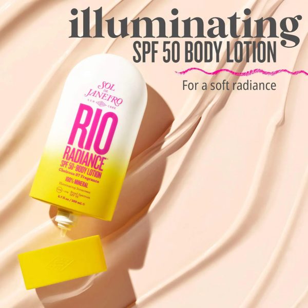 Rio Radiance™ SPF 50 Mineral Body Lotion Sunscreen with Niacinamide For Cheap