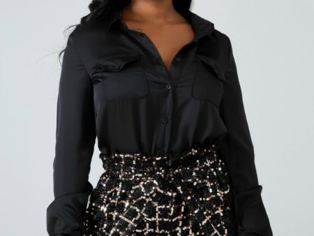 Payton Silky Blouse Hot on Sale