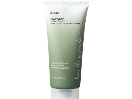 ANUA Heartleaf Quercetinol Pore Deep Cleansing Foam Online Sale