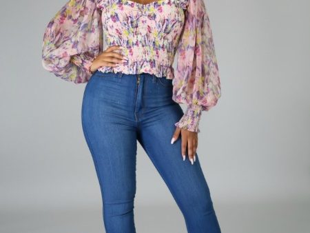 Aitana Floral Energy Top on Sale