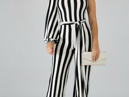 Fiona Nautical Stripe Jumpsuit For Cheap