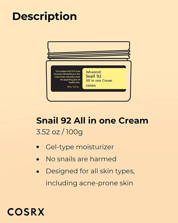 COSRX Advanced Snail 92 All In One Cream Online Sale