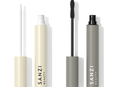 PAKKE: EYELASH GROWTH SERUM + MASCARA VOLUME & CURL WITH EYELASH SERUM Discount