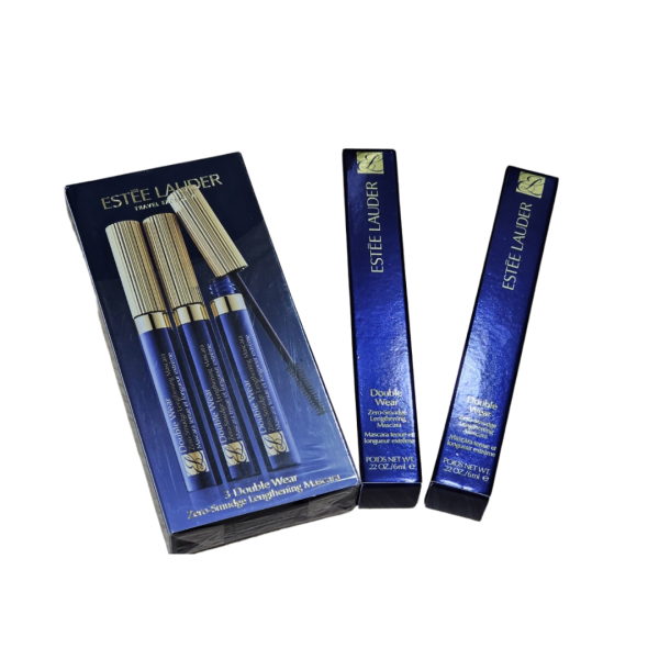 Estee Lauder Double Wear Mascara 01 Black (pack of 2) Online Hot Sale