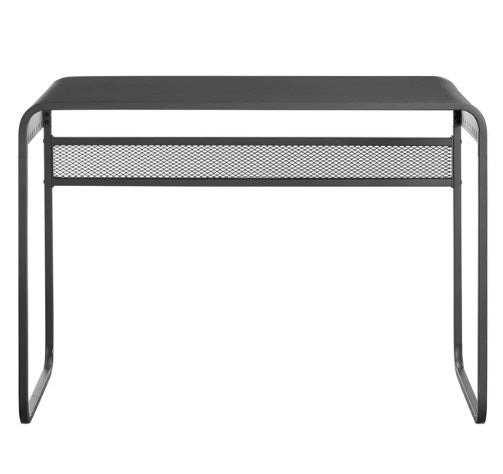 WALKER EDISON 42  METAL DESK WITH CURVED TOP IN GUN METAL GREY, DM42CURGY Online Hot Sale