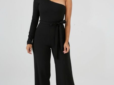 Braelynn Open Slit Net Jumpsuit Online