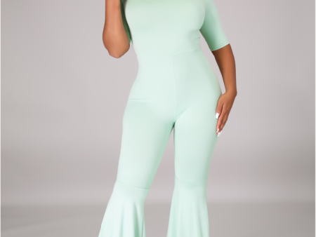 Nancy Flare Jumpsuit For Cheap