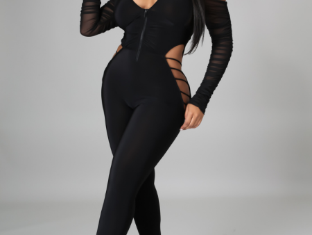 Alana Halter Cut Out Jumpsuit Online Hot Sale