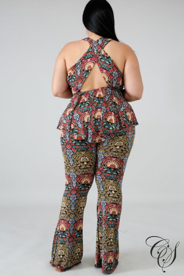 Alondra Filigree Pant Set Online now