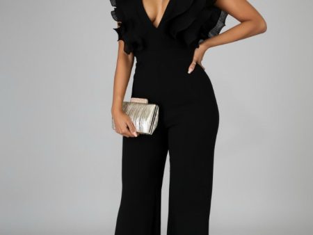 Molly Ruffle Jumpsuit Sale