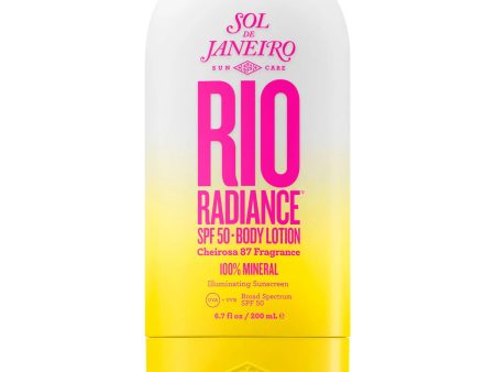 Rio Radiance™ SPF 50 Mineral Body Lotion Sunscreen with Niacinamide For Cheap