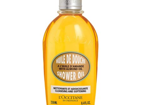 Cleansing And Softening Refillable Shower Oil With Almond Oil For Discount