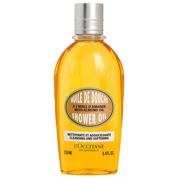 Cleansing And Softening Refillable Shower Oil With Almond Oil For Discount