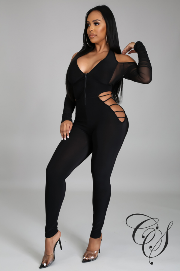 Alana Halter Cut Out Jumpsuit Online Hot Sale