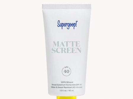 Supergoop! Mattescreen Sunscreen SPF 40 For Sale