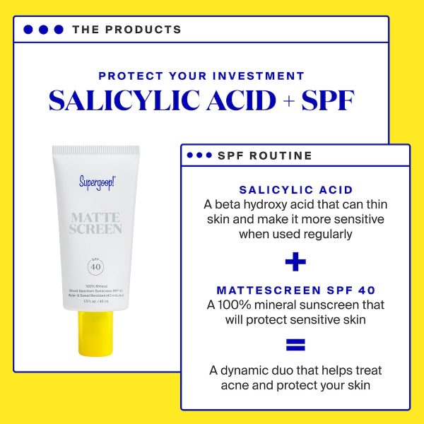 Supergoop! Mattescreen Sunscreen SPF 40 For Sale