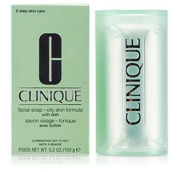 CLINIQUE Facial Soap With Dish- Oily Skin 150g Discount