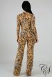 Alicia Leopard Jumpsuit For Cheap