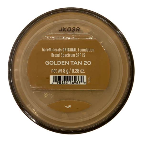 bareMinerals Original Foundation SPF 15 - Golden Tan (20) - 8g Online now