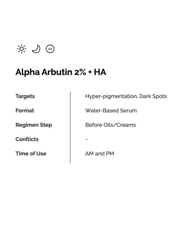 Alpha Arbutin 2% + HA Hyperpigmentation Serum Discount