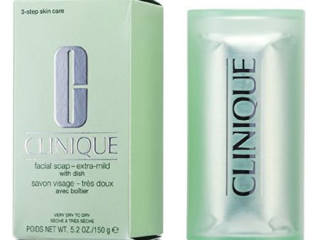 CLINIQUE Facial Soap With Dish Extra Mild 150g For Cheap