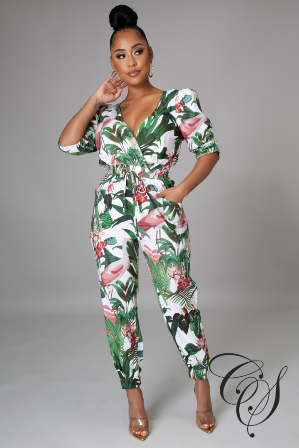 Baker Floral Jumpsuit Sale