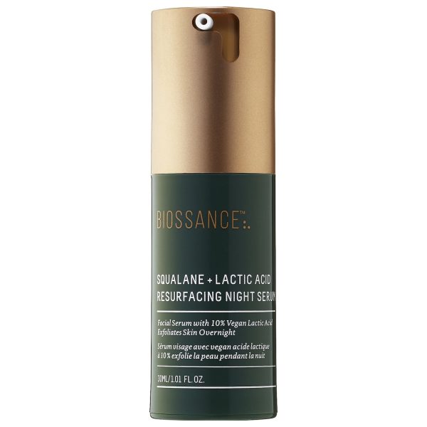 Squalane + 10% Lactic Acid Resurfacing Night Serum on Sale