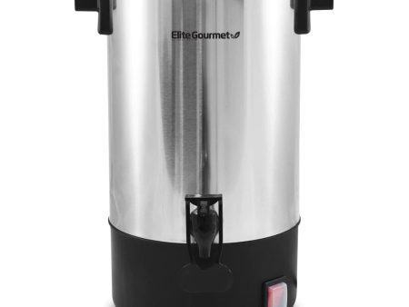 30 Cup Stainless Steel Coffee Urn With Dispenser  LIKE NEW Discount