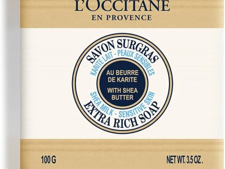 L OCCITANE Shea SG RSPO SOAP MILK 100GR Fashion