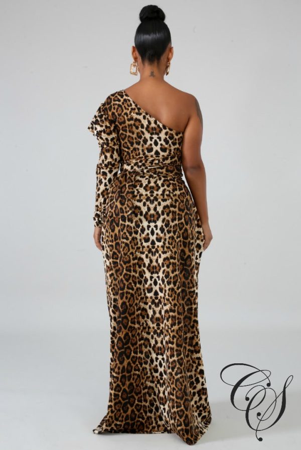 Giselle Cheetah Long Tail Top For Discount