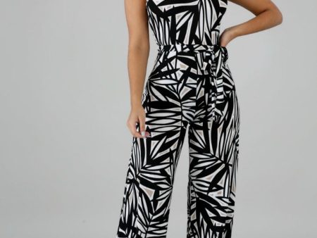 Nicole Monochromatic Jumpsuit Hot on Sale