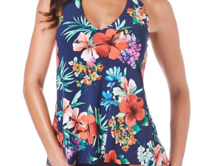 NEW, TRIMSHAPER Women s Floral English Garden Ozzie Tankini - CHOOSE SIZE For Discount