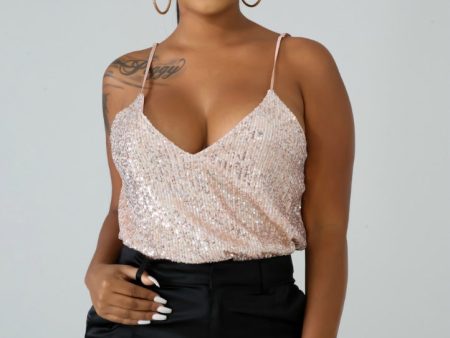 Trisha Sequin Glam Bodysuit Discount