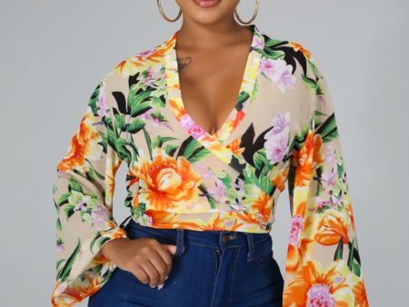 Ari Floral Fantasy Top Online Hot Sale